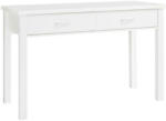 Möbelix Schreibtisch mit Stauraum B 120 H 77 cm Sam, Weiß