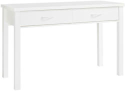 Schreibtisch mit Stauraum B 120 H 77 cm Sam, Weiß