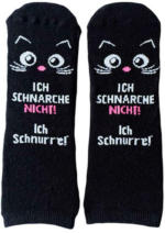 Möbelix Socken 'ich Schnarche Nicht' Größe: 36-40 cm