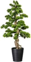 Möbelix Kunstpflanze Bonsai Grün L: 110 cm mit Topf