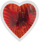 Möbelix Leuchtspiegel Herz mit Rotlicht