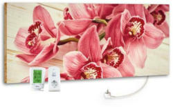 Infrarot Heizung 800 W Rosa Orchidee 40x100 cm