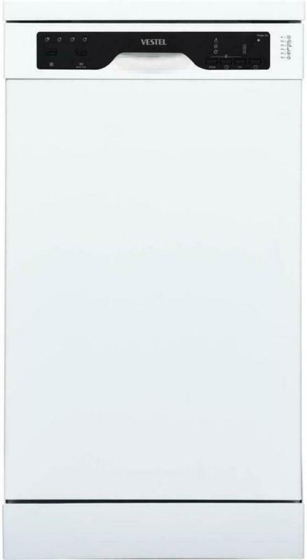 Geschirrspüler S1-E044o B: 45 cm Freistehend Weiß