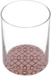 Möbelix Trinkglas mit Roten Boden Eliane ca. 345 ml
