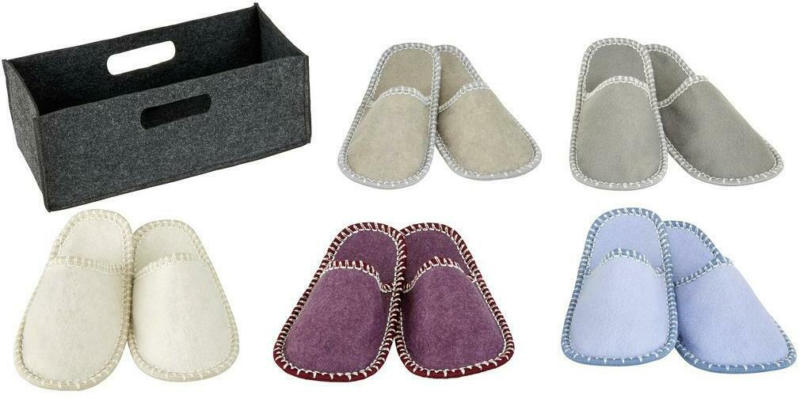 Gästepantoffelset Malte 5 Größen/Box