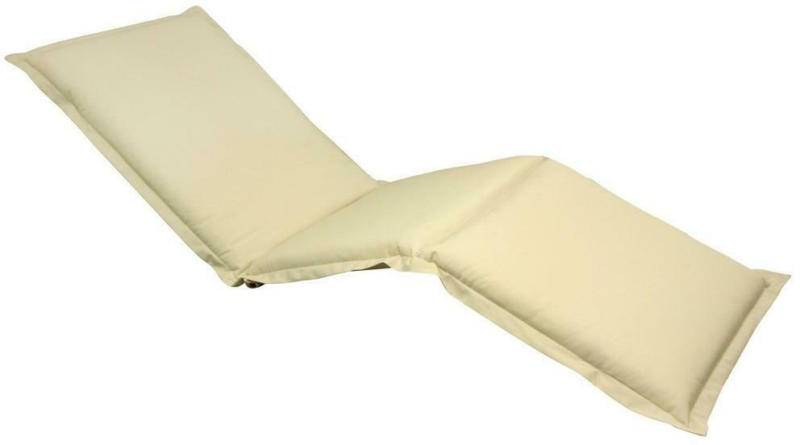 Auflage für Gartenliege Premium 195x62 cm Beige