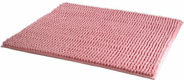 Badmatte Chenille altrosa 50 x 60 cm