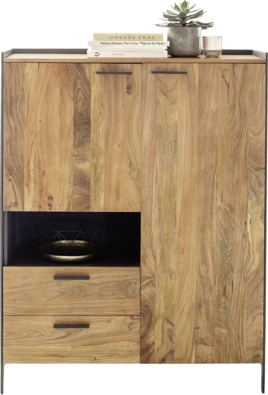 Highboard in Akaziefarben ´KUBA´