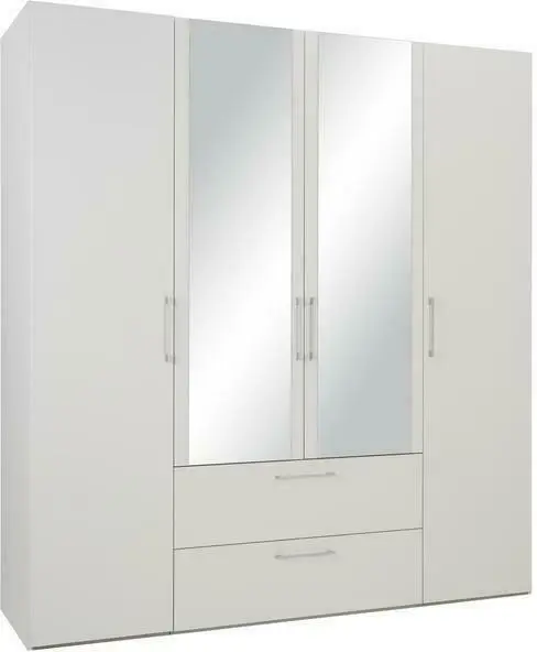 Kombischrank in Weiß