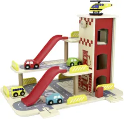 Kinderspielset Parkaus aus Holz, 5-teilig