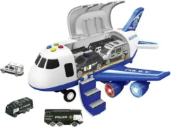 Flugzeug Spray Plane in Blau/Weiß