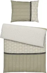 Bettwäsche Strick in Beige ca. 140x200cm