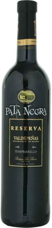 Pata Negra Reserva D.O. Valdepeñas 75 cl - 6 pezzi