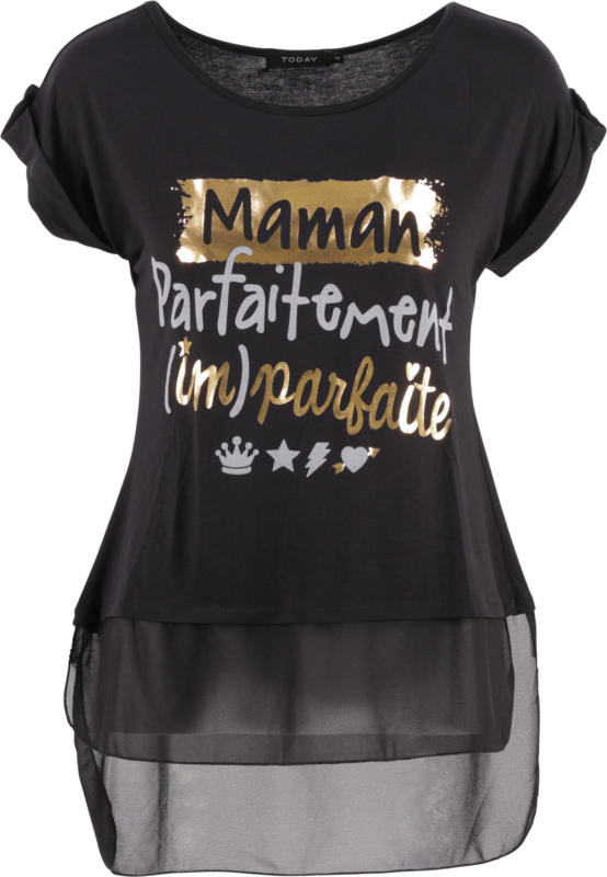 Lisi Shirt, Black Print