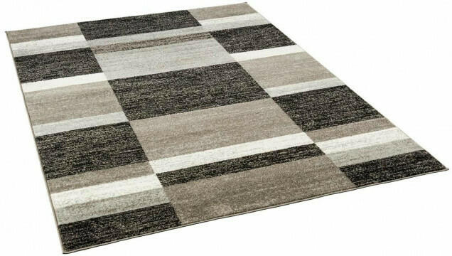 Teppich Rome ca. 160 x 230 cm grau