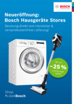 Bosch BOSCH Hausgeräte: Bis zu -25% Rabatt - bis 31.10.2021