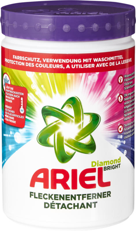 Ariel Fleckenentferner Pulver , Diamond Bright Color, 1 kg