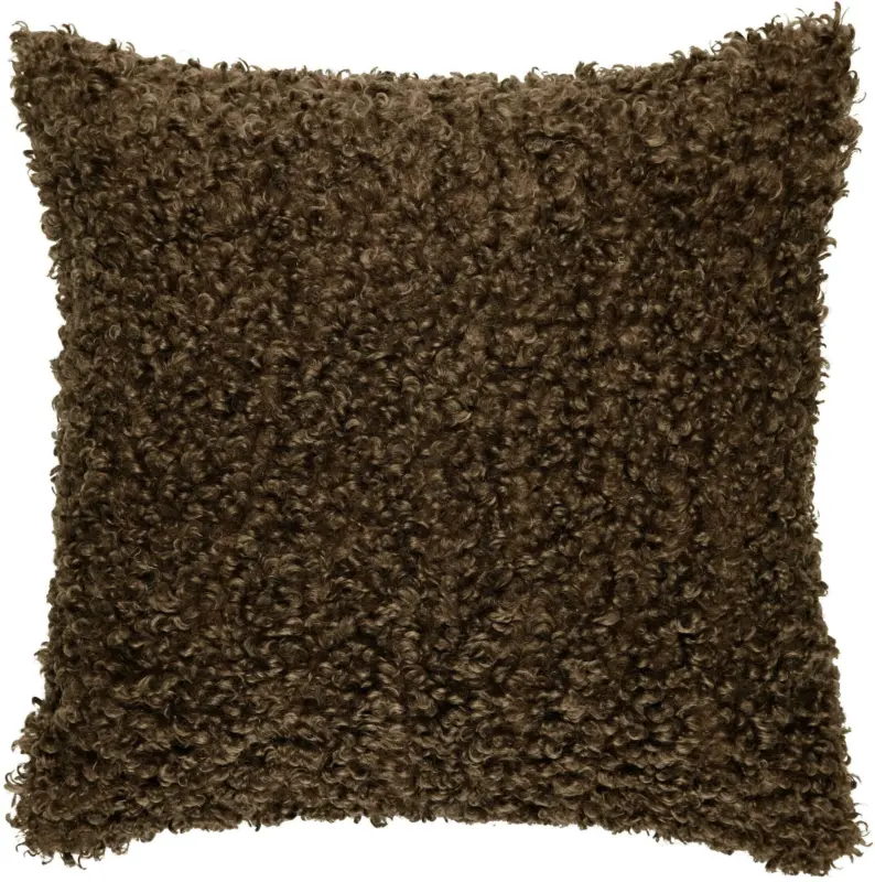 Zierkissen Percy in Braun ca. 45x45cm