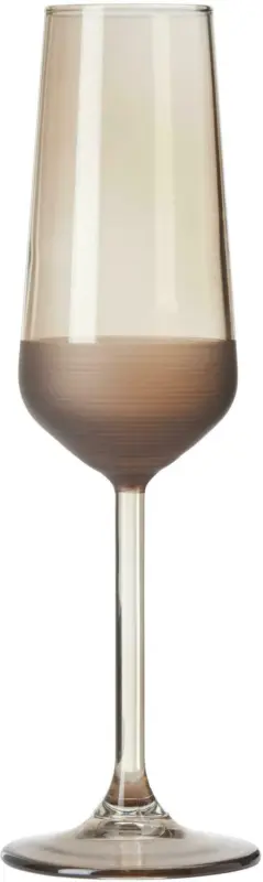 Sektglas Shiny Moments in Braun