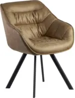 mömax Armlehnstuhl 'Wohnling', beige