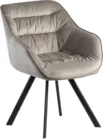 mömax Armlehnstuhl 'Wohnling', beige