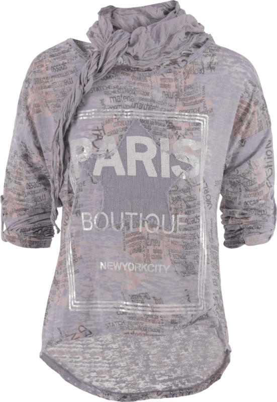 Tan Shirt, Grey
