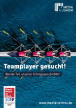MEDIA Central Jobangebote bei MEDIA Central - bis 31.12.2021
