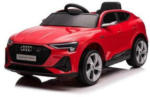 Möbelix Kinder-Elektroauto Audi E-Tron Sportback Rot mit Licht/Sound