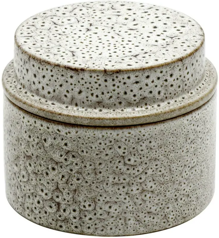 Dekodose Rocky aus Steinzeug Ø ca. 15cm