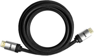 EKON ECVHDMI30METG - Câble HDMI (Noir/Argent)
