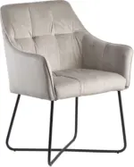 mömax Armlehnstuhl 'Wohnling', beige