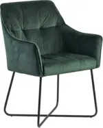 mömax Armlehnstuhl 'Wohnling', grün