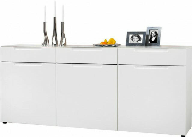 Sideboard Mailand weiß Hochglanz ca. 192 x 83 cm