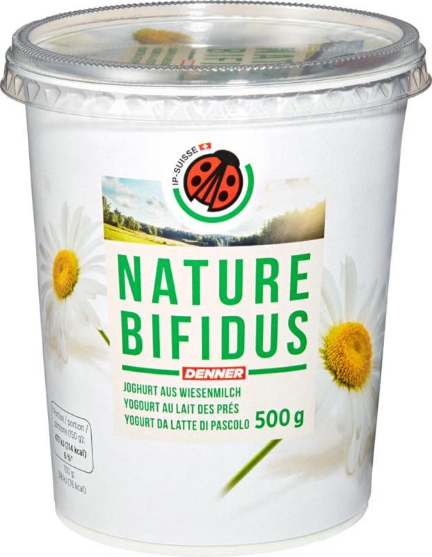 IP-SUISSE Joghurt Nature Bifidus, aus Wiesenmilch, 500 g