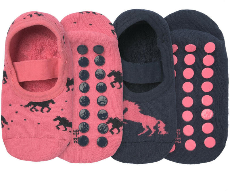2 Paar Mädchen Stoppersocken im Set