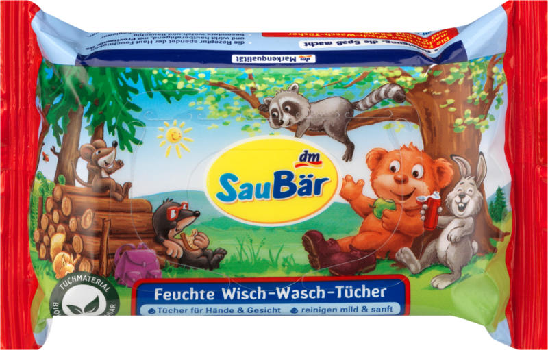 SauBär Wisch-Wasch-Tücher