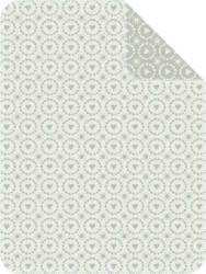 Decke Lojo in Grau/Weiß ca. 75x100cm
