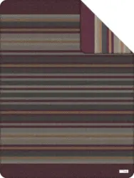 Decke Jaquard in Bordeaux ca. 150x200cm