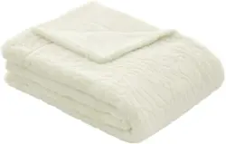 Decke Levin in Weiß ca. 150x200cm