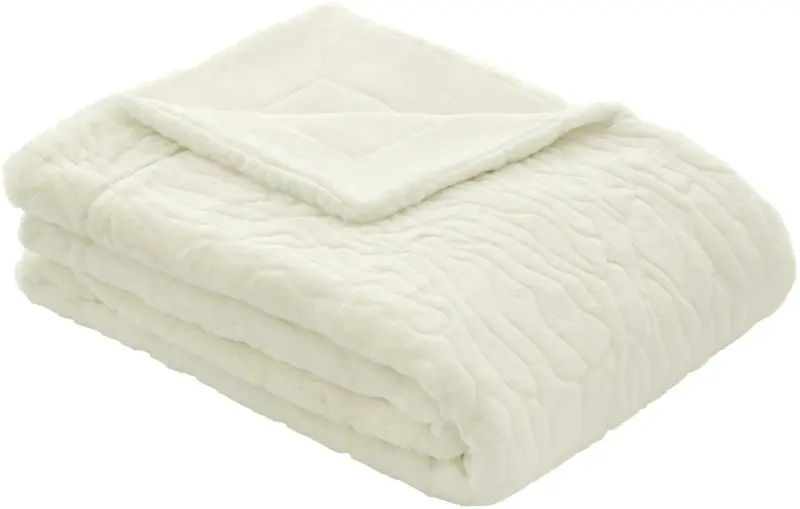 Decke Levin in Weiß ca. 150x200cm