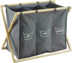 Wäschekorb Bernado aus FSC-zertifiziertem Bambus