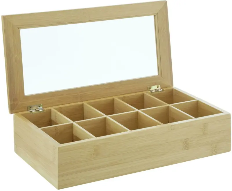 Teebox Clarence aus FSC-zertifiziertem Bambus