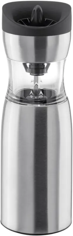 Elektrische Salz-oder Pfeffermühle in Silberfarben