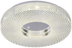 LED-Deckenleuchte Zaira Ø 40 cm mit Kristalleffekt
