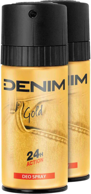 Denim Deo Spray Gold 2 x 150 ml -