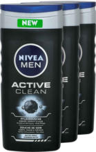 OTTO'S Nivea Men Active Clean Pflegedusche 3 x 250 ml -