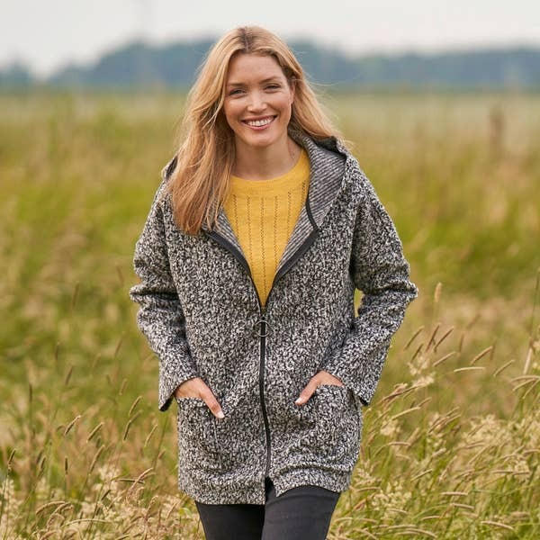 Damen-Jacke in Wolloptik