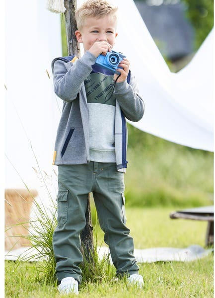 Kinder-Jungen-Cargohose mit verstellbarem Bund