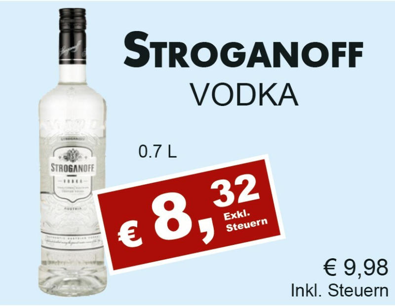 Stroganoff Vodka