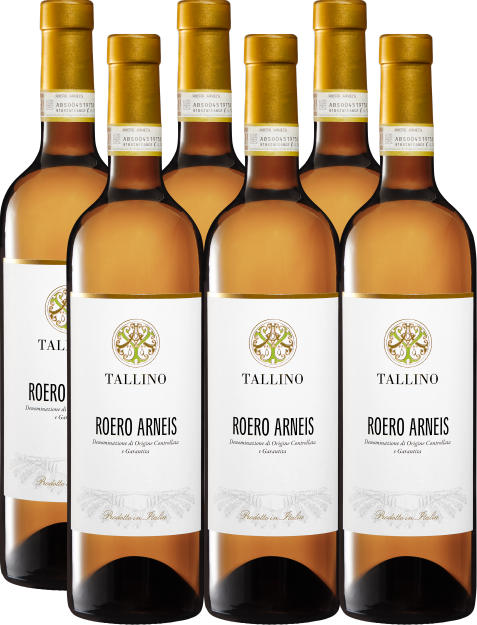 Tallino Roero Arneis DOCG, 2020, Piemont, Italien, 6 x 75 cl